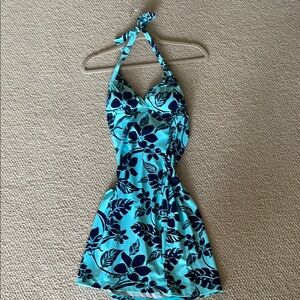 Tommy Bahama -Floral Blue One Piece